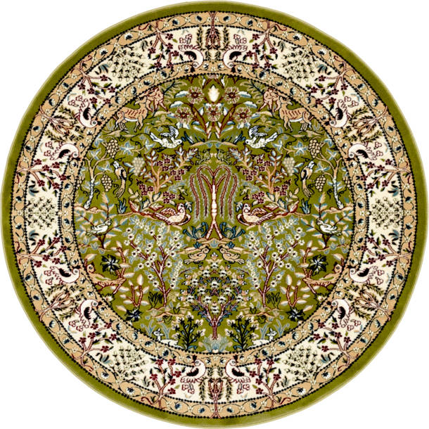 Astoria Grand Jackson Oriental Ivory Area Rug & Reviews Wayfair